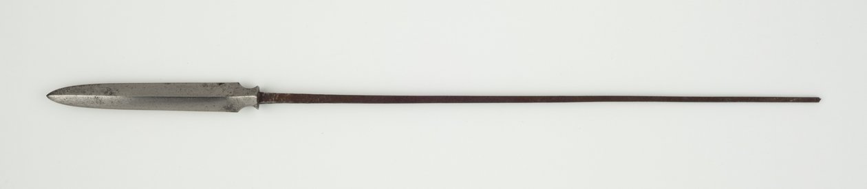 Yanagi Ha (söğüt yaprağı) formunun (çelik) Yanone (ok başı) by Japanese School