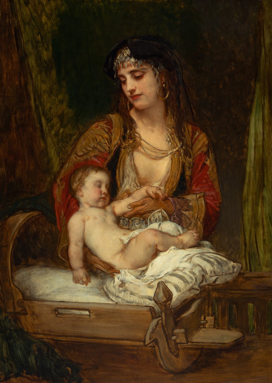 Karadağlı Madonna, 1865 by Jaroslav Cermak