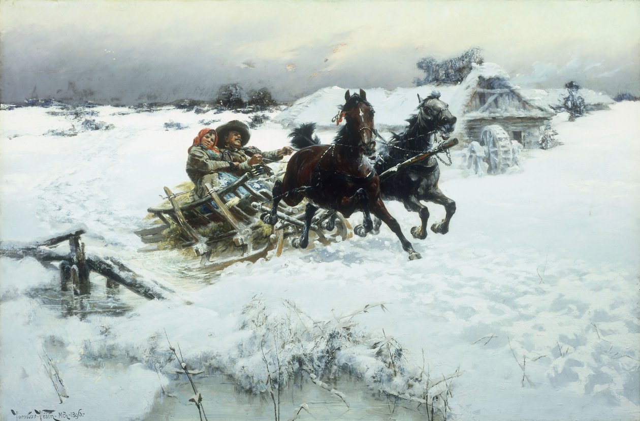 Kızak, 1896 by Jaroslav Friedrich Julius Vesin