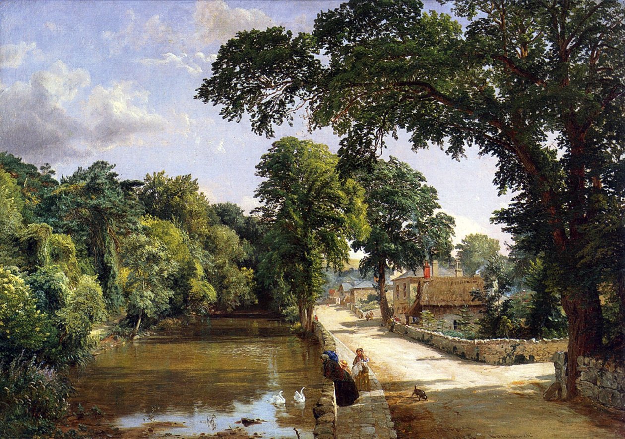 Bonchurch, Wight Adası, 1859 by Jasper Francis Cropsey