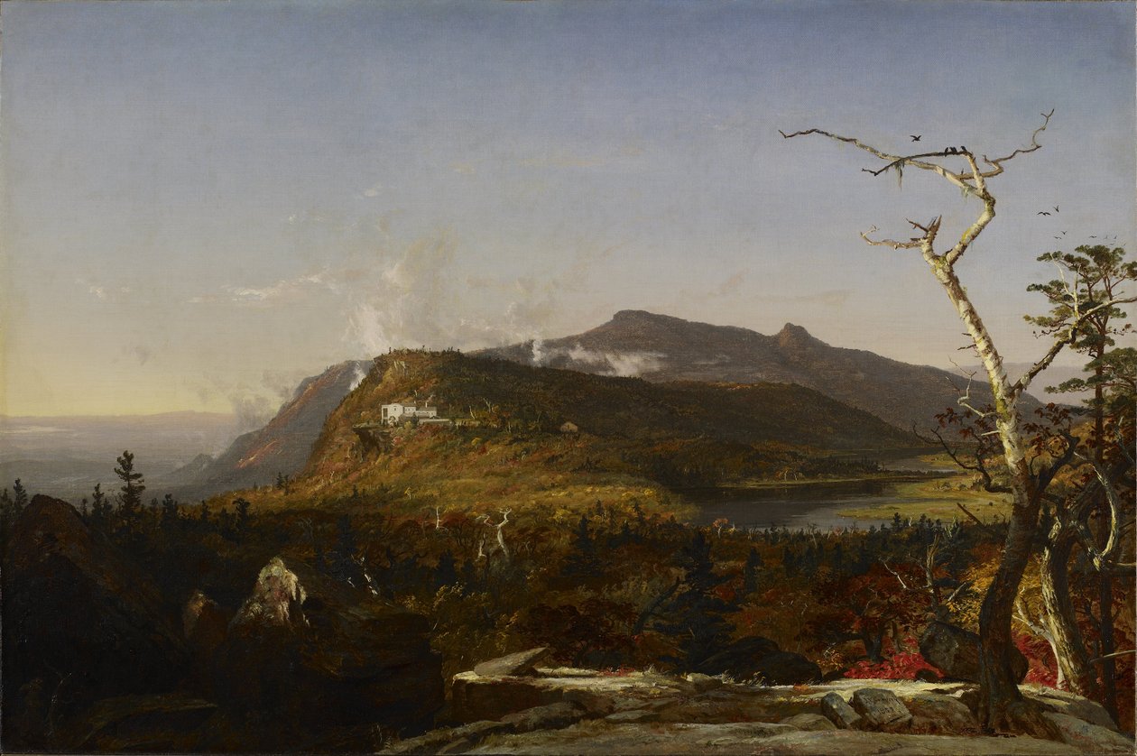 Catskill Dağ Evi by Jasper Francis Cropsey