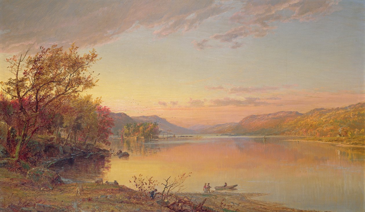 George Gölü, NY, 1871 by Jasper Francis Cropsey