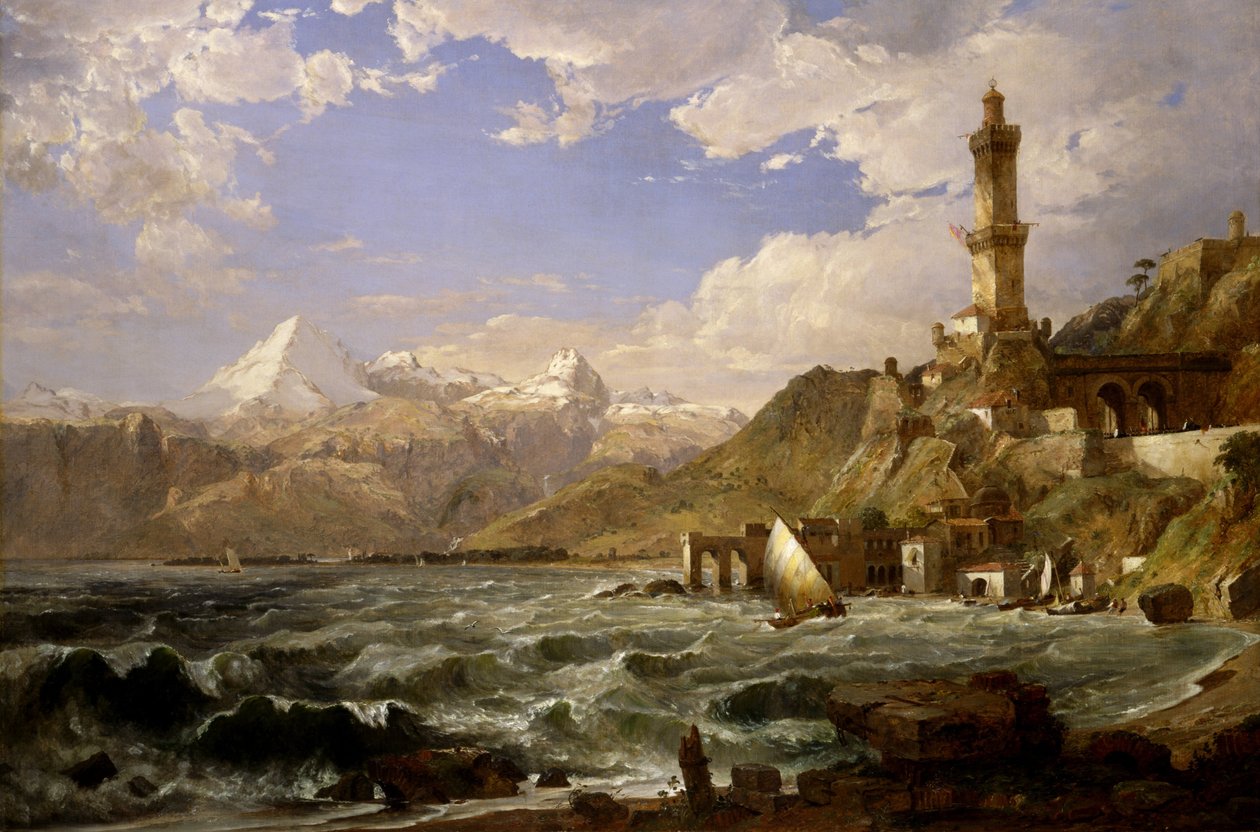 Cenova Sahili by Jasper Francis Cropsey