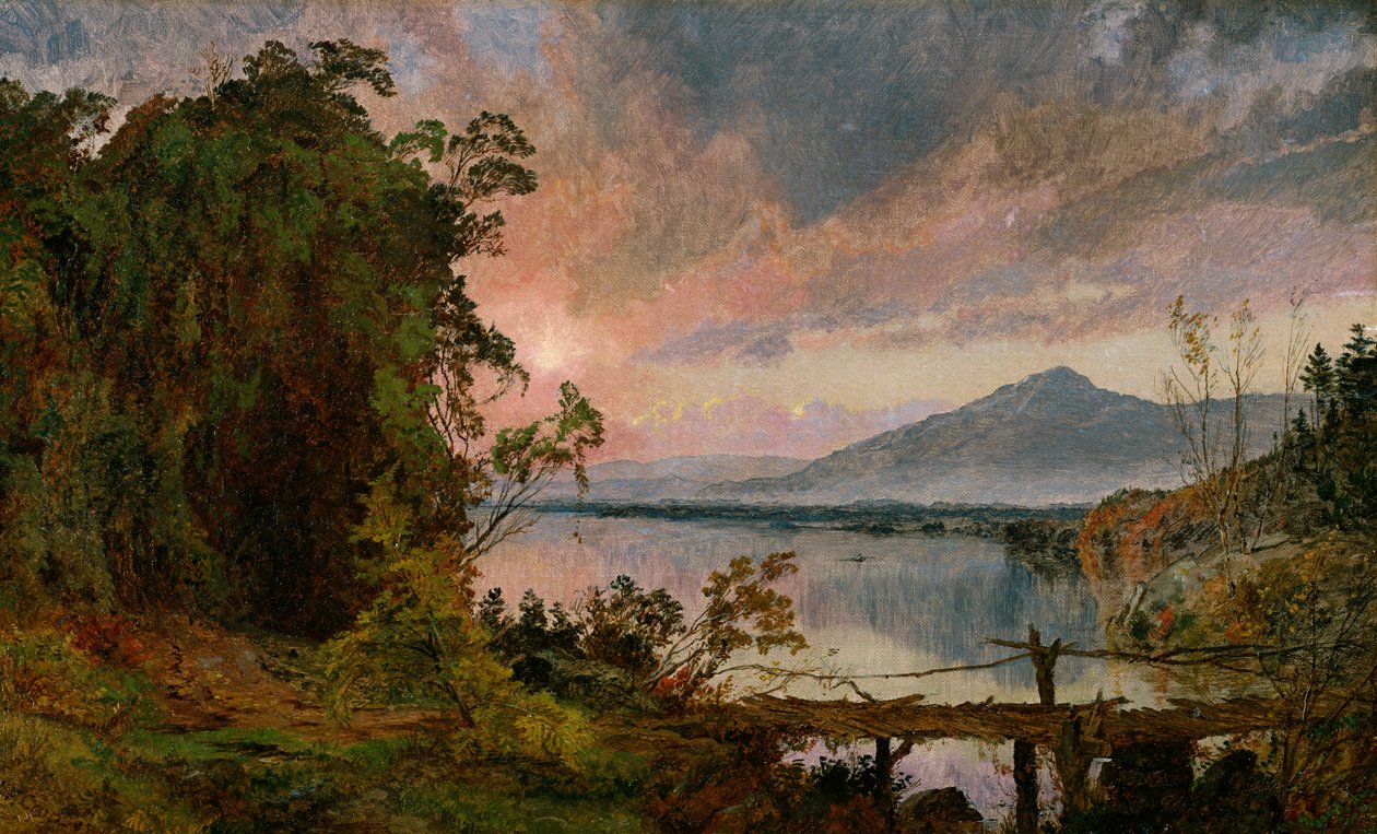 Sonbahar İhtişamı, 1896 by Jasper Francis Cropsey