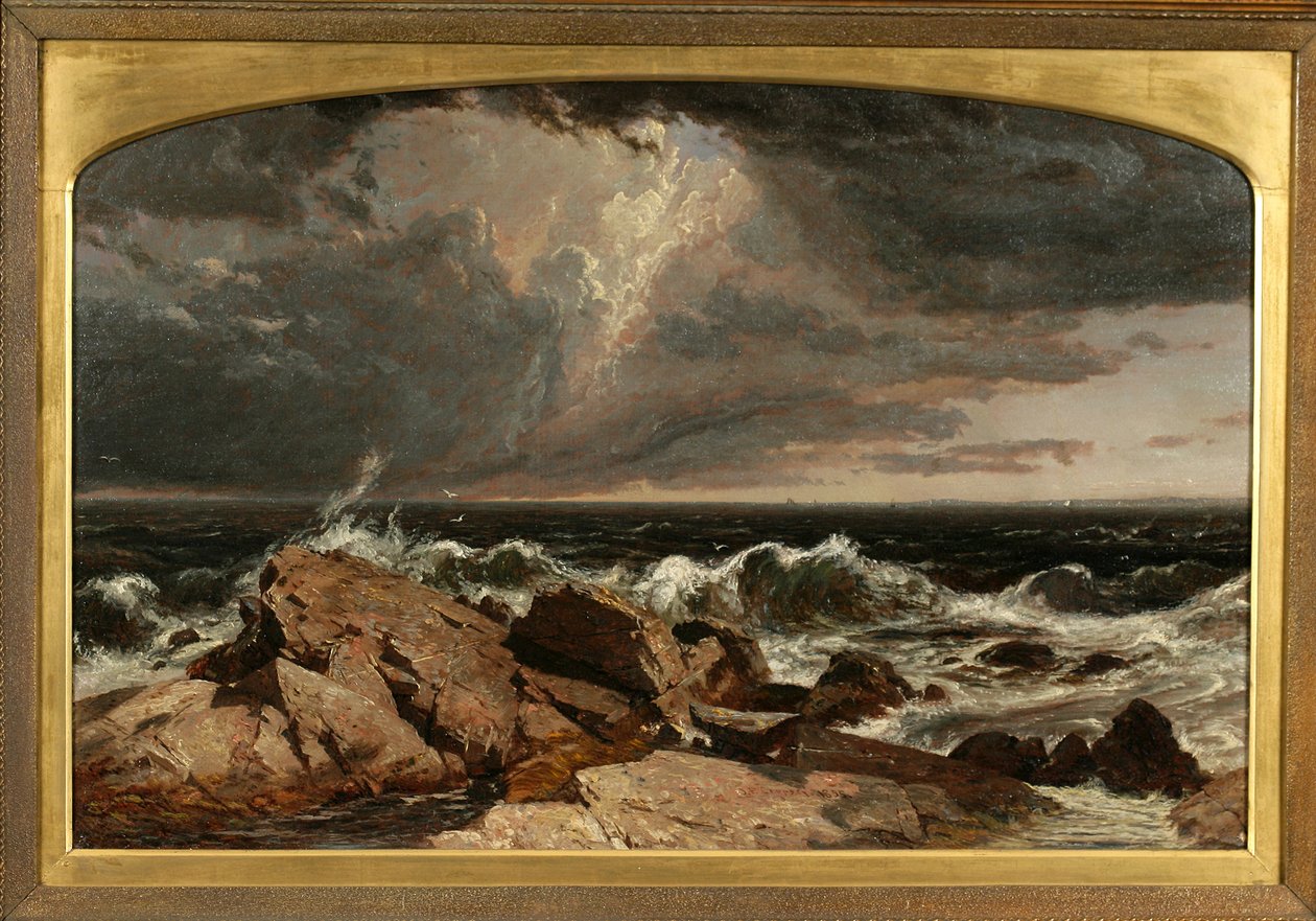 Sahil Manzarası, 1855 by Jasper Francis Cropsey