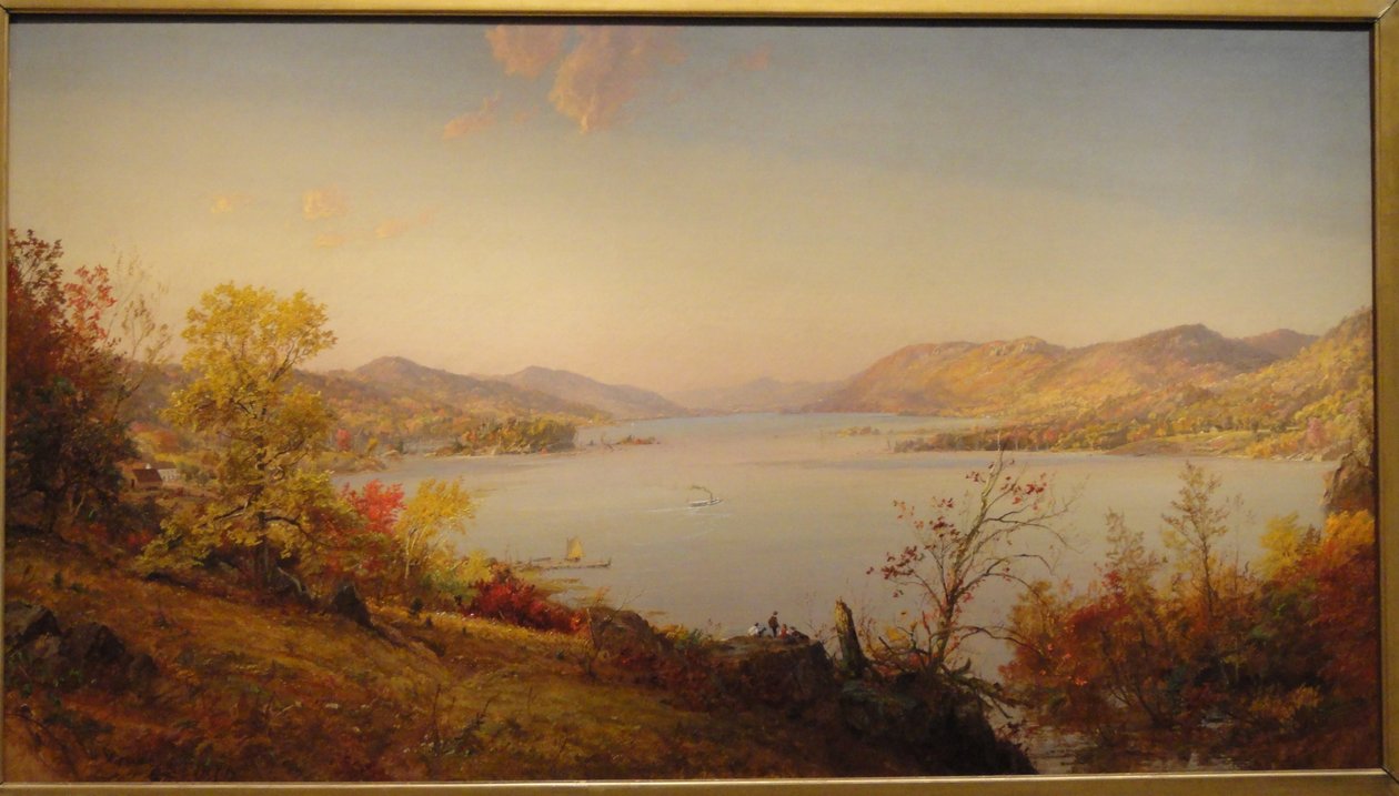 Greenwood Gölü by Jasper Francis Cropsey