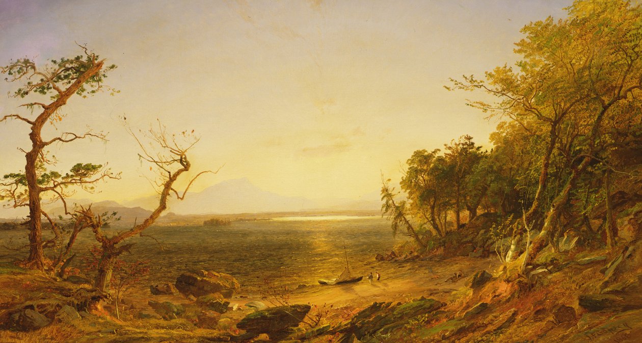 George Gölü by Jasper Francis Cropsey