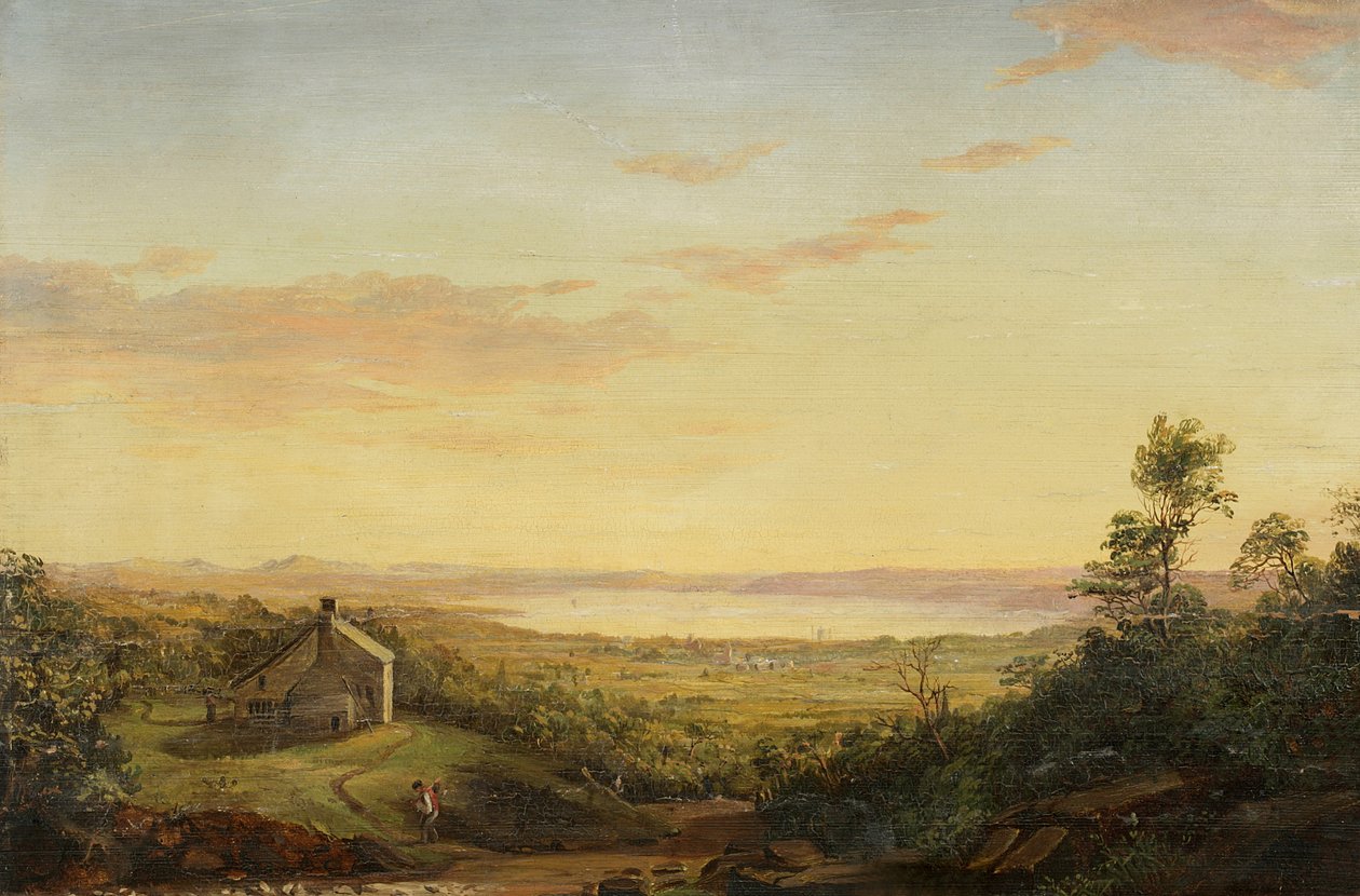Manzara, Yukarı Hudson by Jasper Francis Cropsey