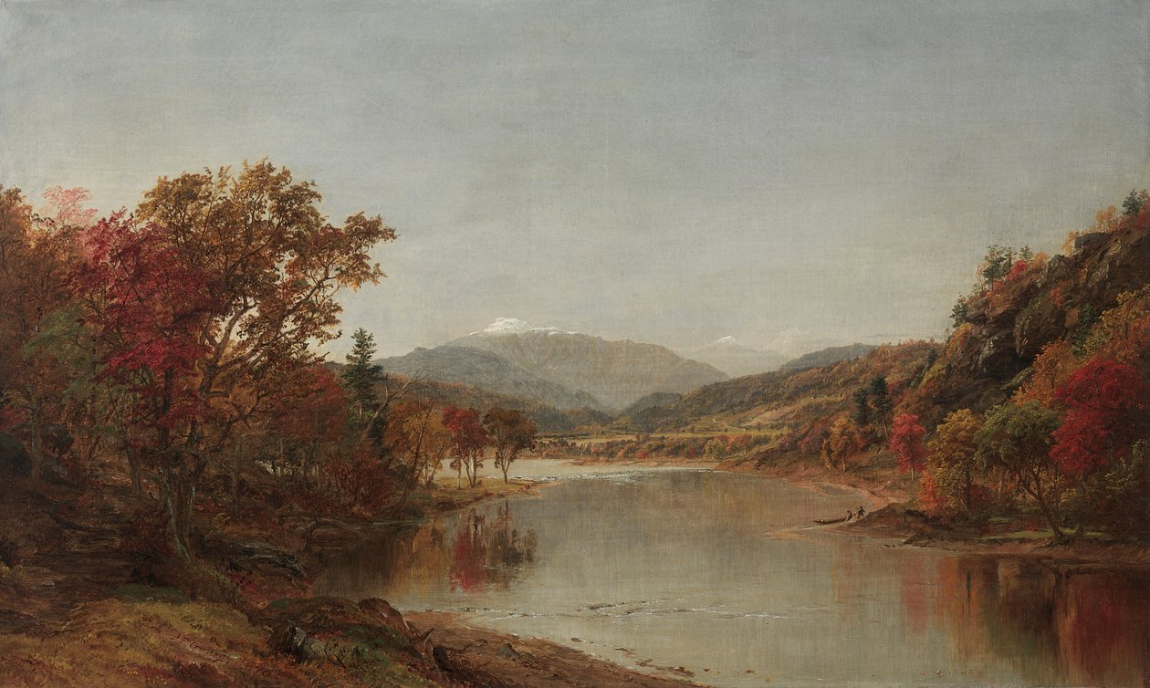 Washington Dağı, New Hampshire, 1870. by Jasper Francis Cropsey