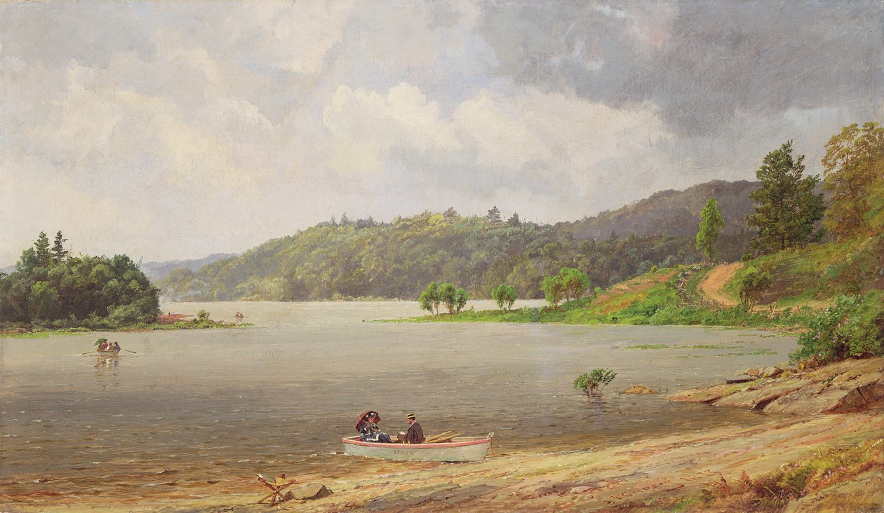 Wawayanda Gölü, New Jersey by Jasper Francis Cropsey