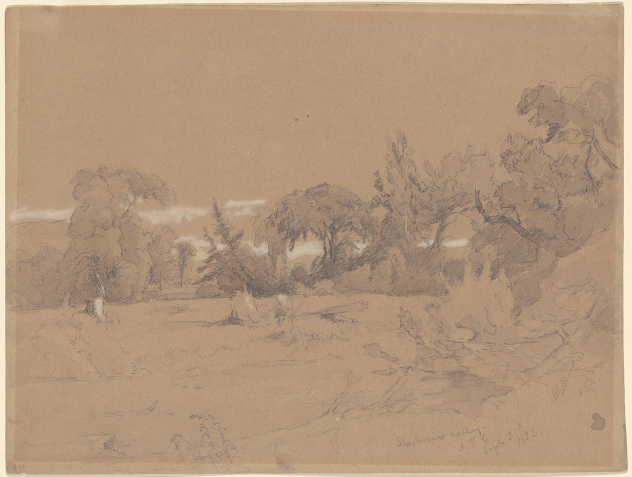 Şerberne Vadisi by Jasper Francis Cropsey
