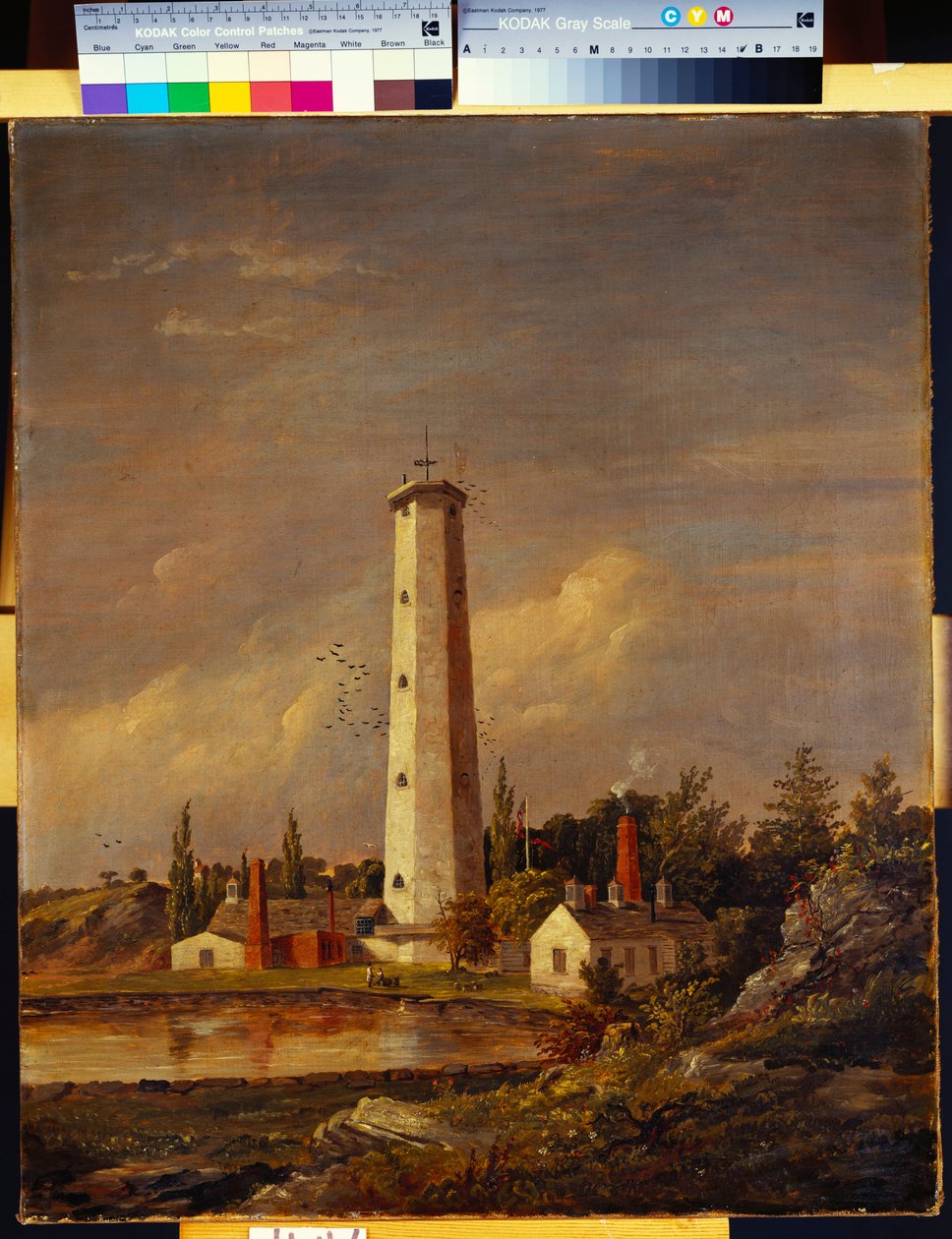 Atış Kulesi, 1845 by Jasper Francis Cropsey