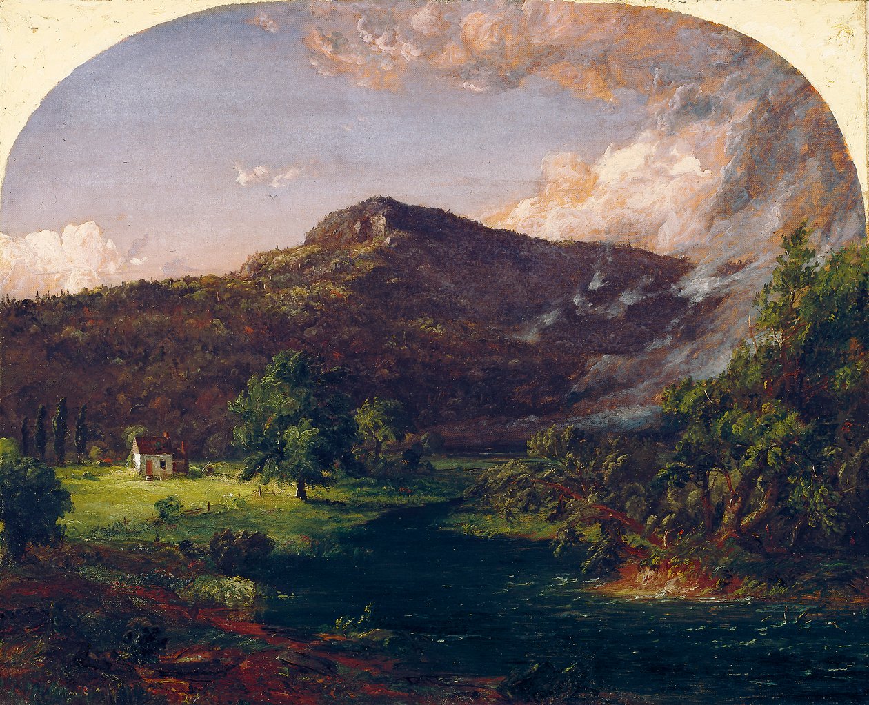 Tourn Dağı, Washington, Rockland Co., New York Genel Merkezi by Jasper Francis Cropsey