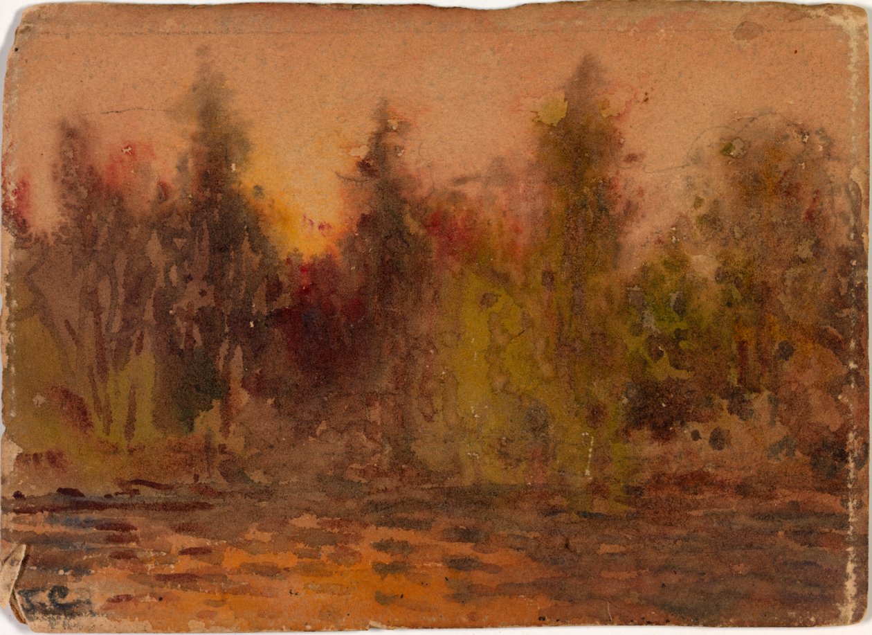 İsimsiz, ca. 1875-1880. by Jasper Francis Cropsey