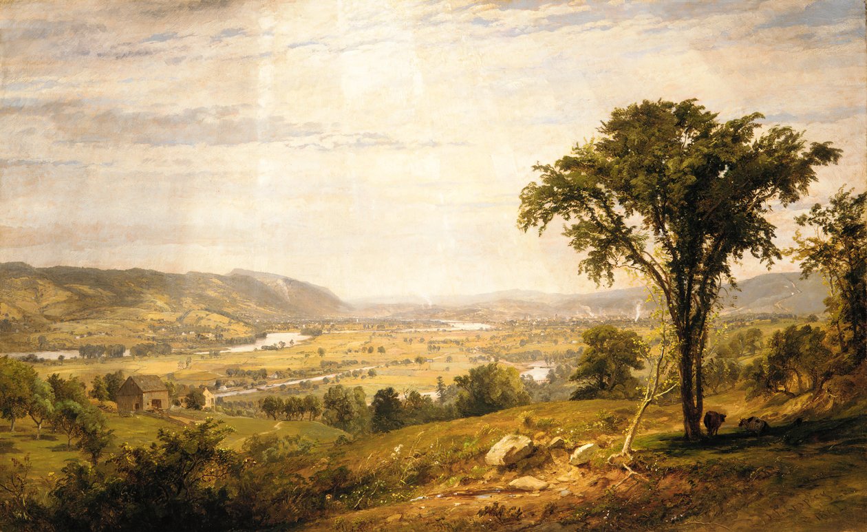 Wyoming Vadisi, Pensilvanya, 1864. by Jasper Francis Cropsey
