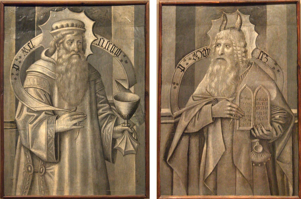 Santa Maria de Ripoll-Melchizedek ve Musa