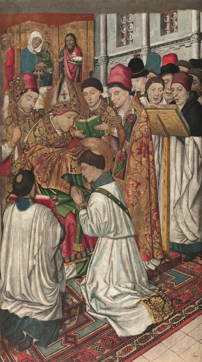 Aziz Valerius tarafından atanan Saint Vincent by Jaume Huguet