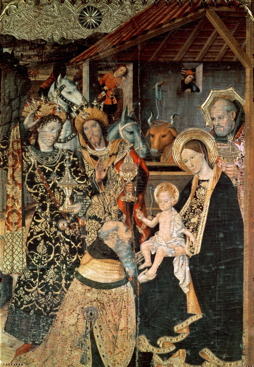 Kralların hayranlığı by Jaume Huguet