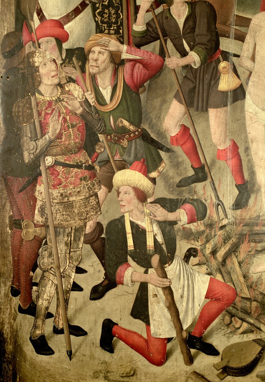Aziz Vincent Şehitliği, Dacian ve cellatların detayı by Jaume Huguet