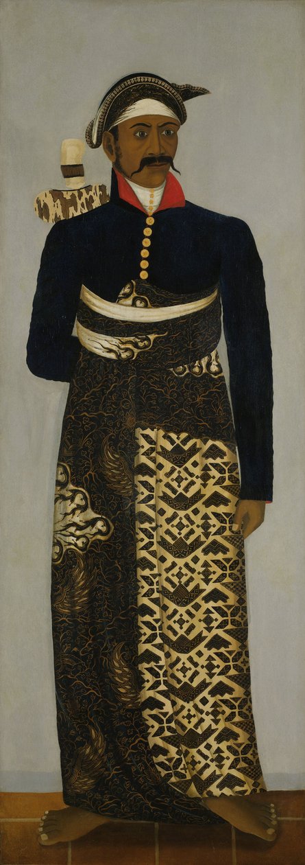 Cava mahkeme görevlisi, c.1820-70 by Javanese School