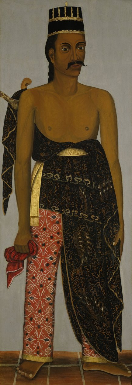 Cava mahkeme görevlisi, c.1820-70 by Javanese School