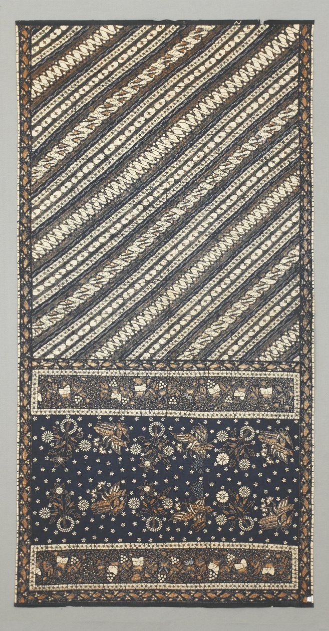 Sarong (kain kapala) by Javanese School