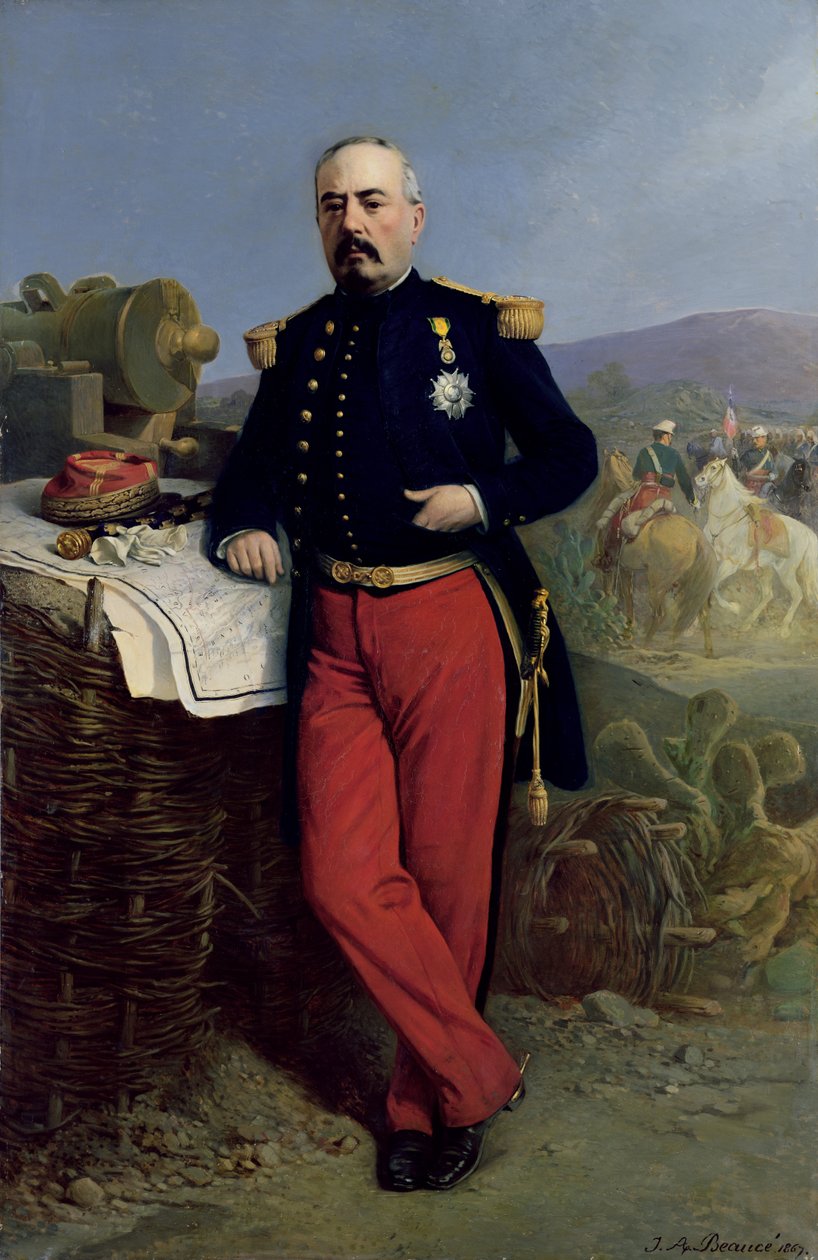 Achille Bazaine (1811-88) 1867 by Jean Adolphe Beauce