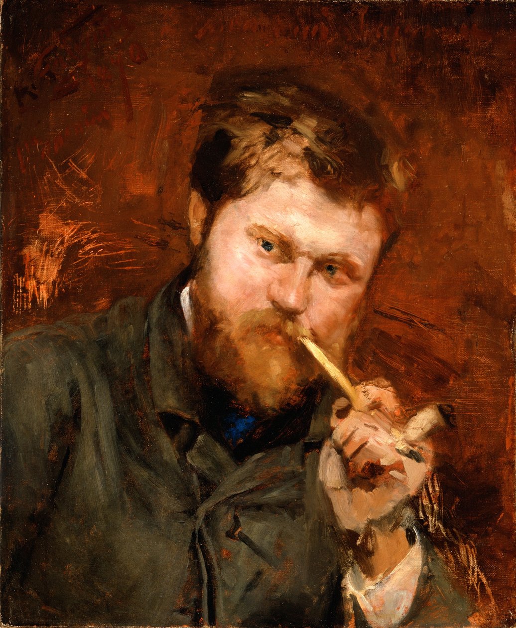 Pipo İçen Adam, 1875 dolayları by Jean Alexandre Joseph Falguiere