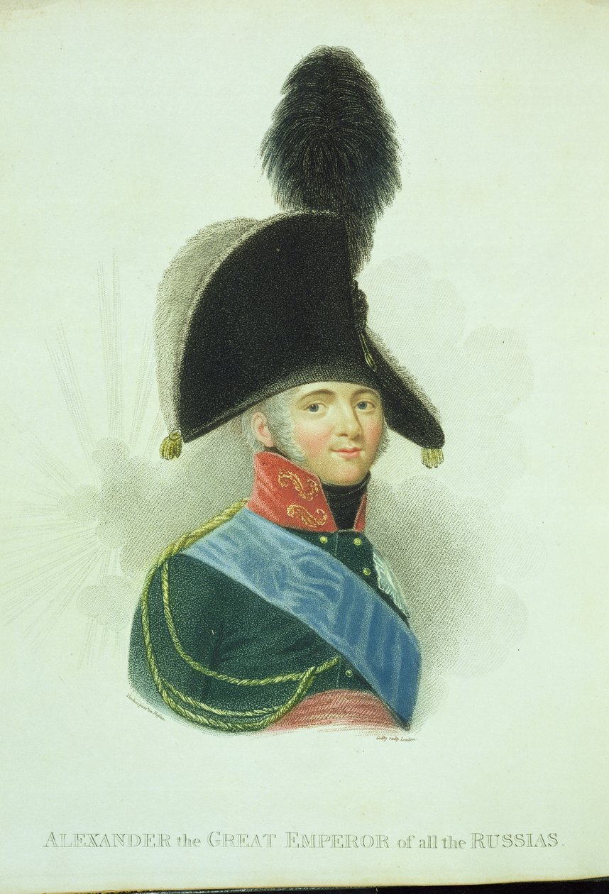 İskender (1777-1825) Tüm Rusyaların Büyük İmparatoru by Jean Antoine Pinchon