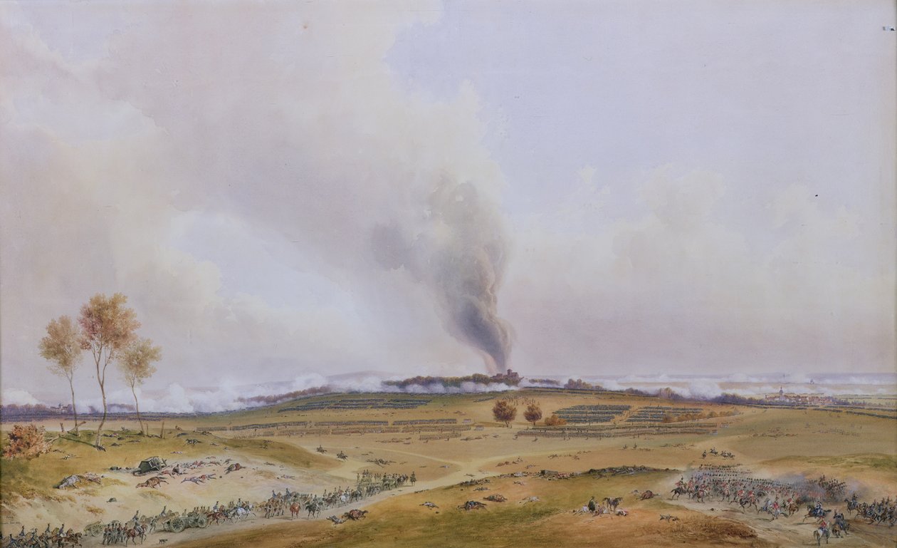 Iena Savaşı, 14 Ekim 1806, 1836 by Jean Antoine Simeon Fort