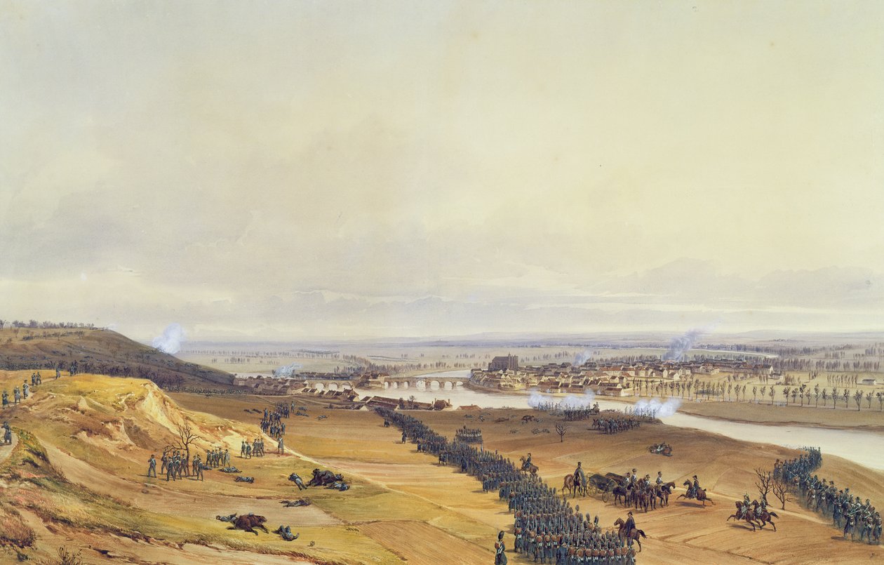 Montereau Savaşı, 18 Şubat 1814, 1840 by Jean Antoine Simeon Fort