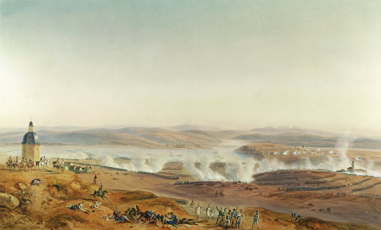 Austerlitz Savaşı, 2 Aralık 1805, Saat Dörtte by Jean Antoine Simeon Fort