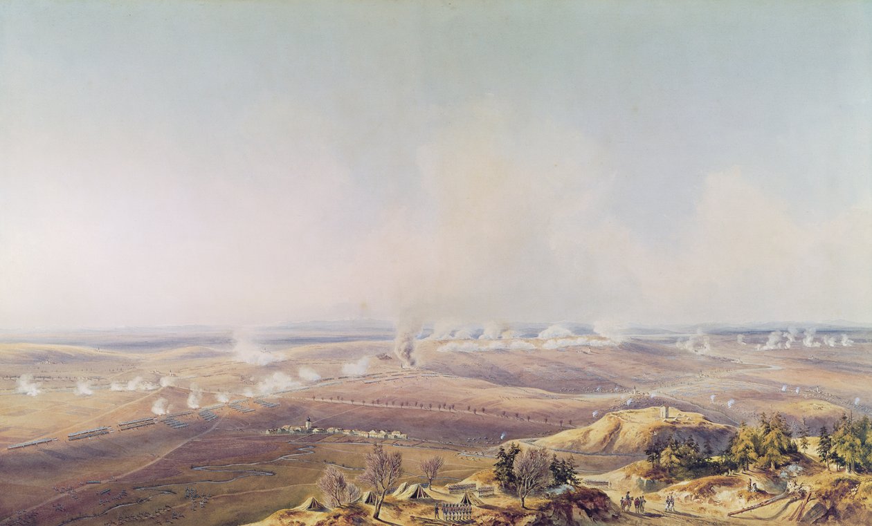 Austerlitz Savaşı, 2 Aralık 1805, Saat On, 1835 by Jean Antoine Simeon Fort