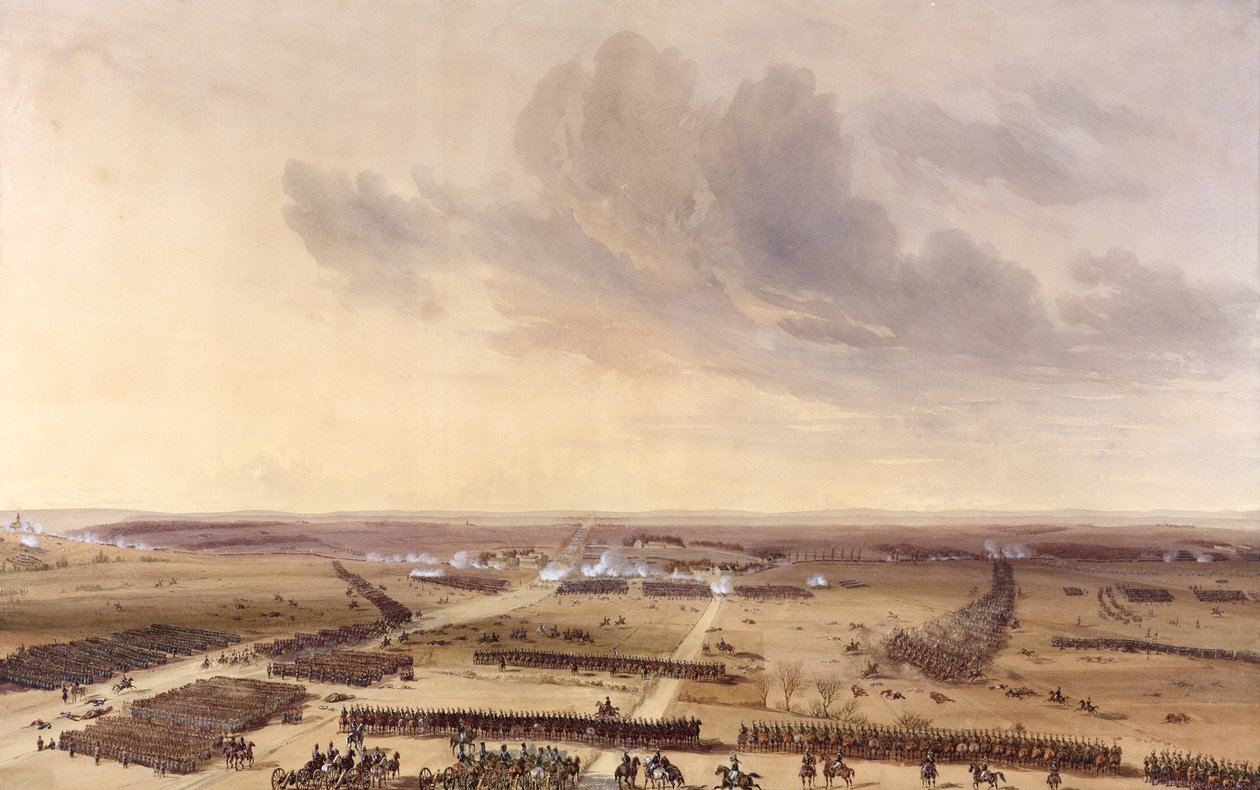 Montmirail Savaşı 11 Şubat 1814 by Jean Antoine Simeon Fort