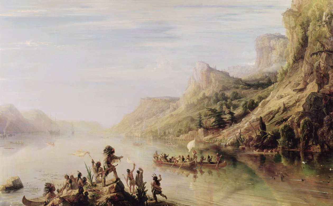 Jacques Cartier (1491-1557) St. Lawrence Nehri