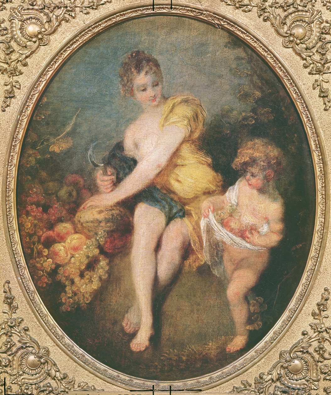 Sonbahar, c.1716 by Jean Antoine Watteau