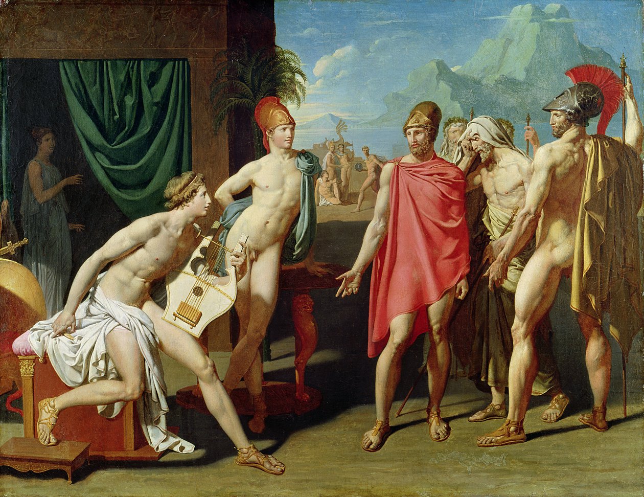 Agamemnon tarafından Akhilleus