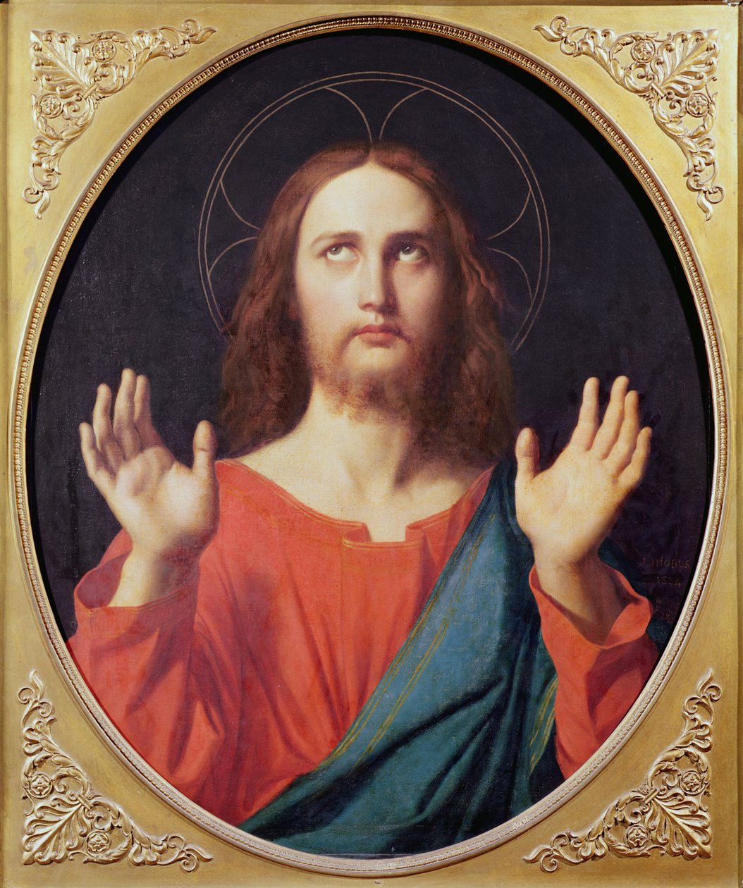 İsa by Jean Auguste Dominique Ingres