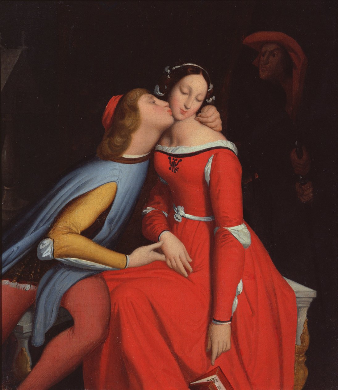 Francesca da Rimini ve Paolo Malatesta, 1819 by Jean Auguste Dominique Ingres