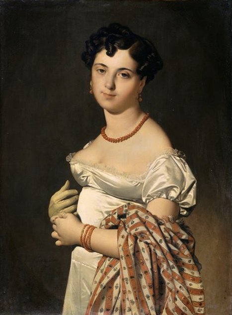 Madam Panckucke by Jean Auguste Dominique Ingres