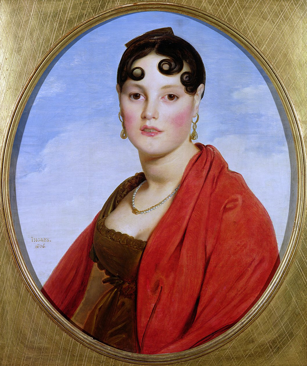 Mücevherler by Jean Auguste Dominique Ingres