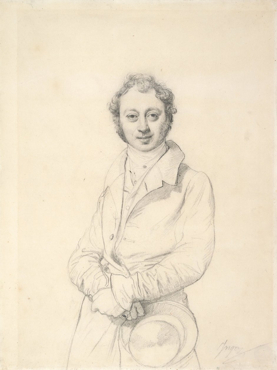 Arkeolog Désiré-Raoul Rochette, c. 1830 by Jean Auguste Dominique Ingres