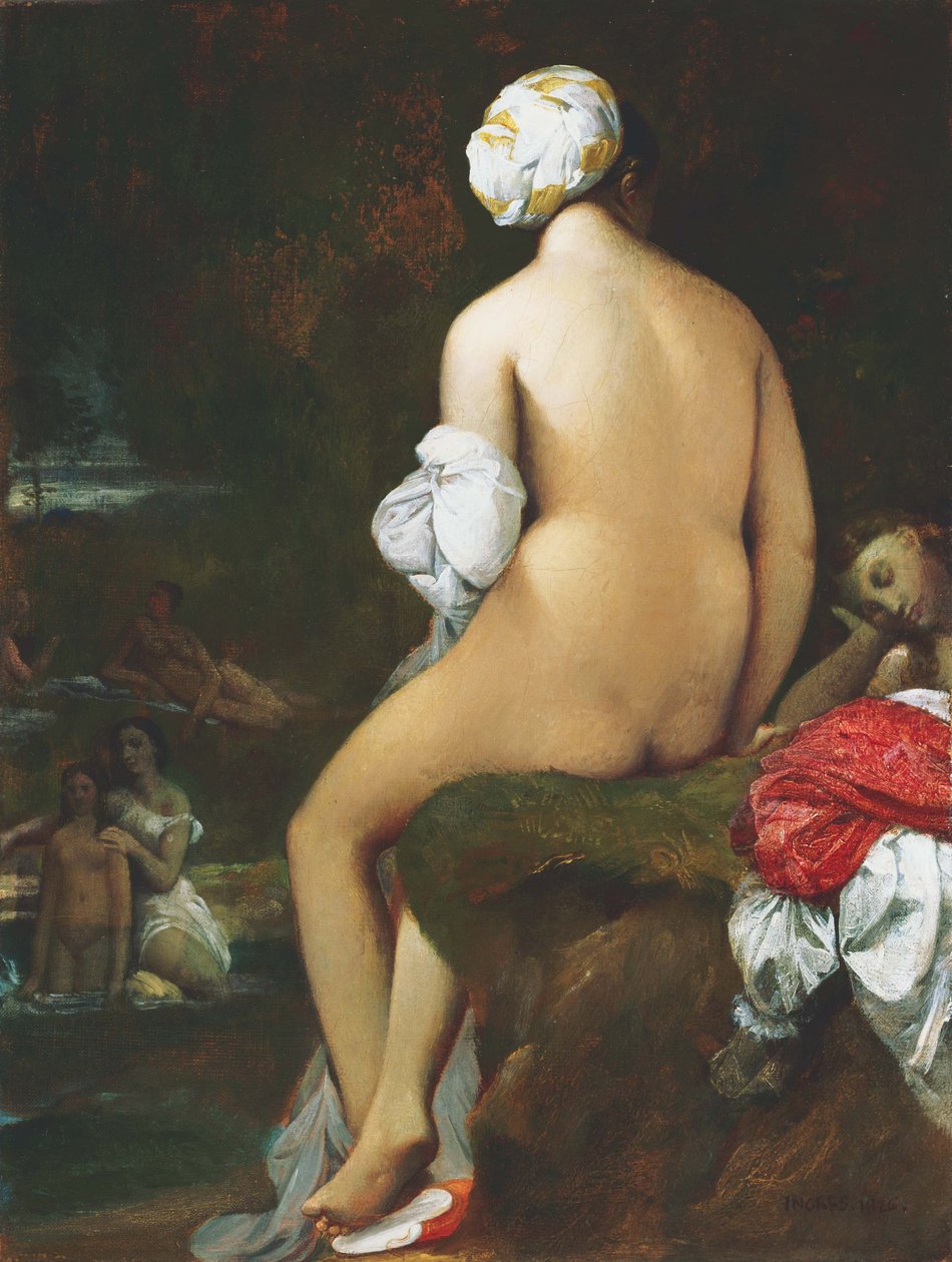 Küçük Yıkanan by Jean Auguste Dominique Ingres