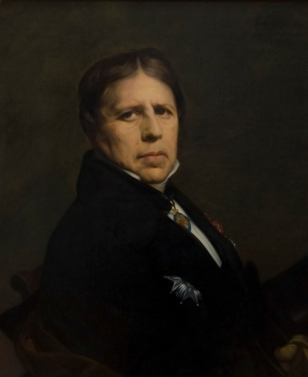 kendi portre by Jean Auguste Dominique Ingres