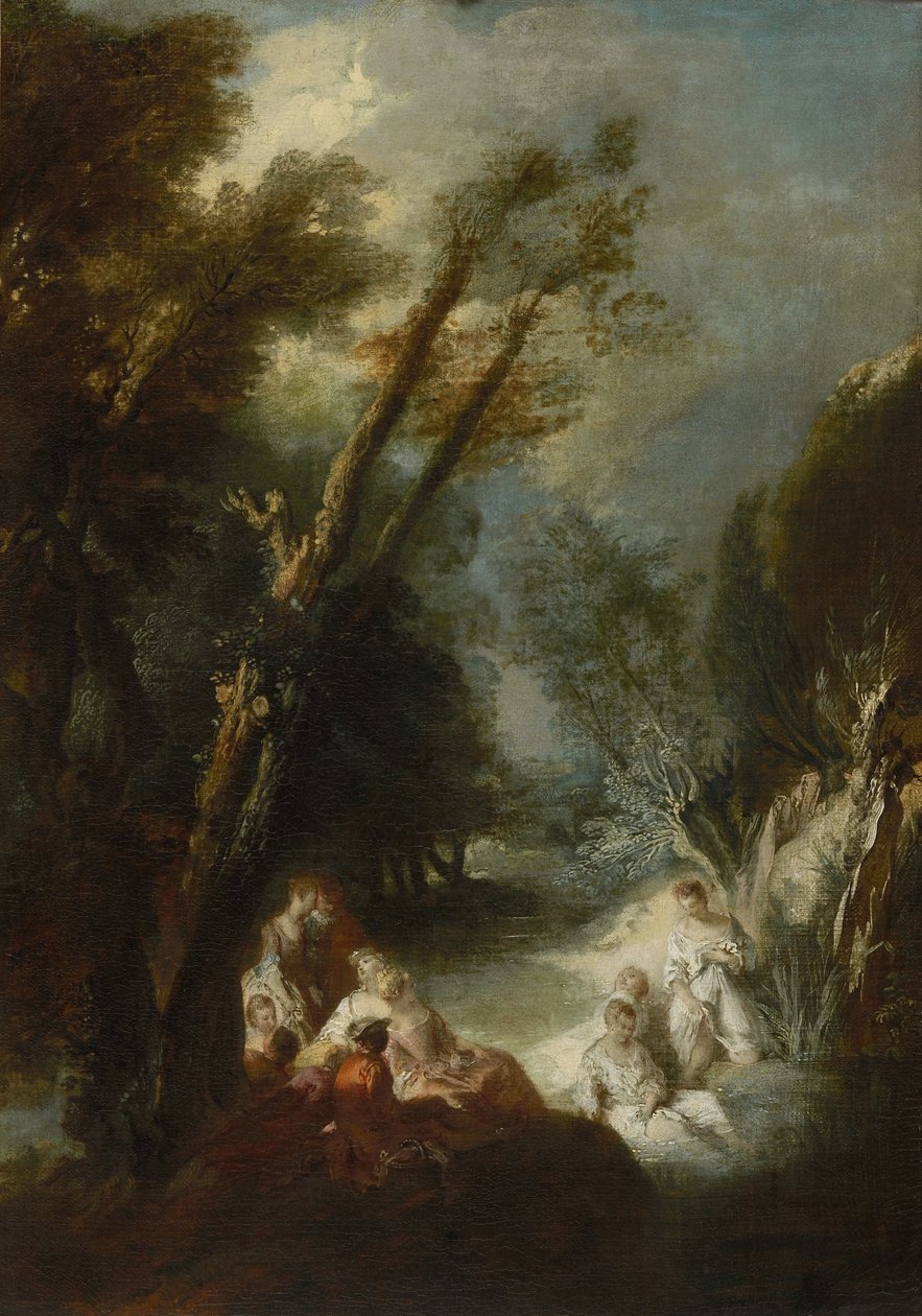 banyo şirketi by Jean Baptist Pater