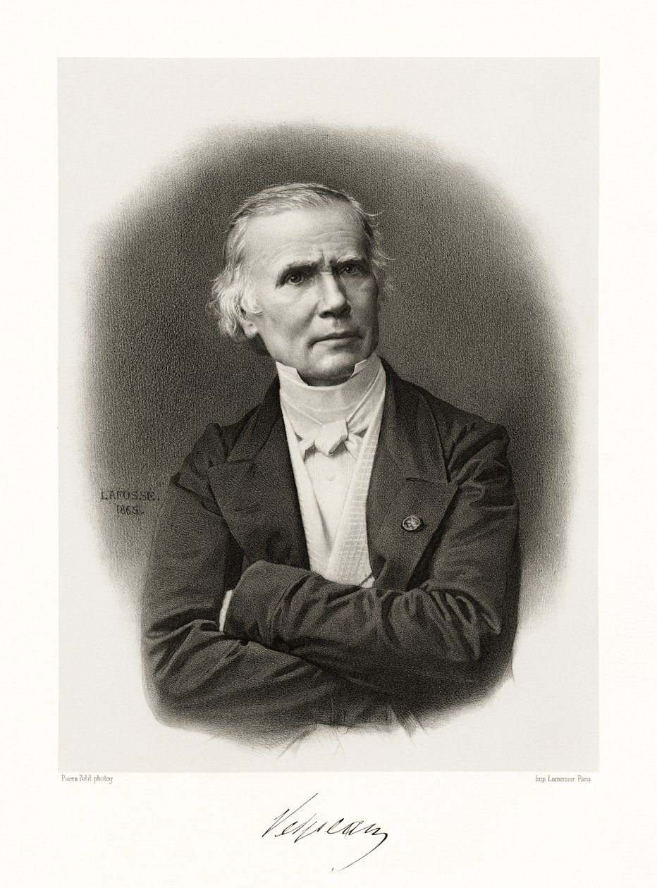 Alfred Armand Louis Marie Velpeau, 1865-66 by Jean Baptiste Adolphe Lafosse