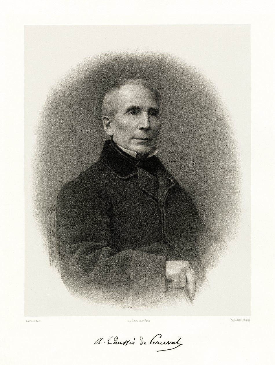 Armand Pierre Caussin de Perceval, 1865-66 by Jean Baptiste Adolphe Lafosse