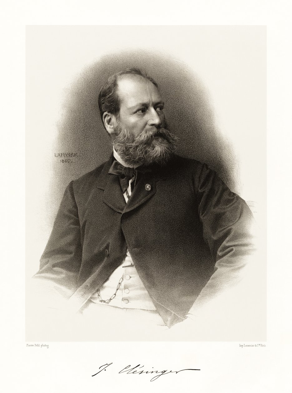 Auguste Clesinger, 1865-66 by Jean Baptiste Adolphe Lafosse