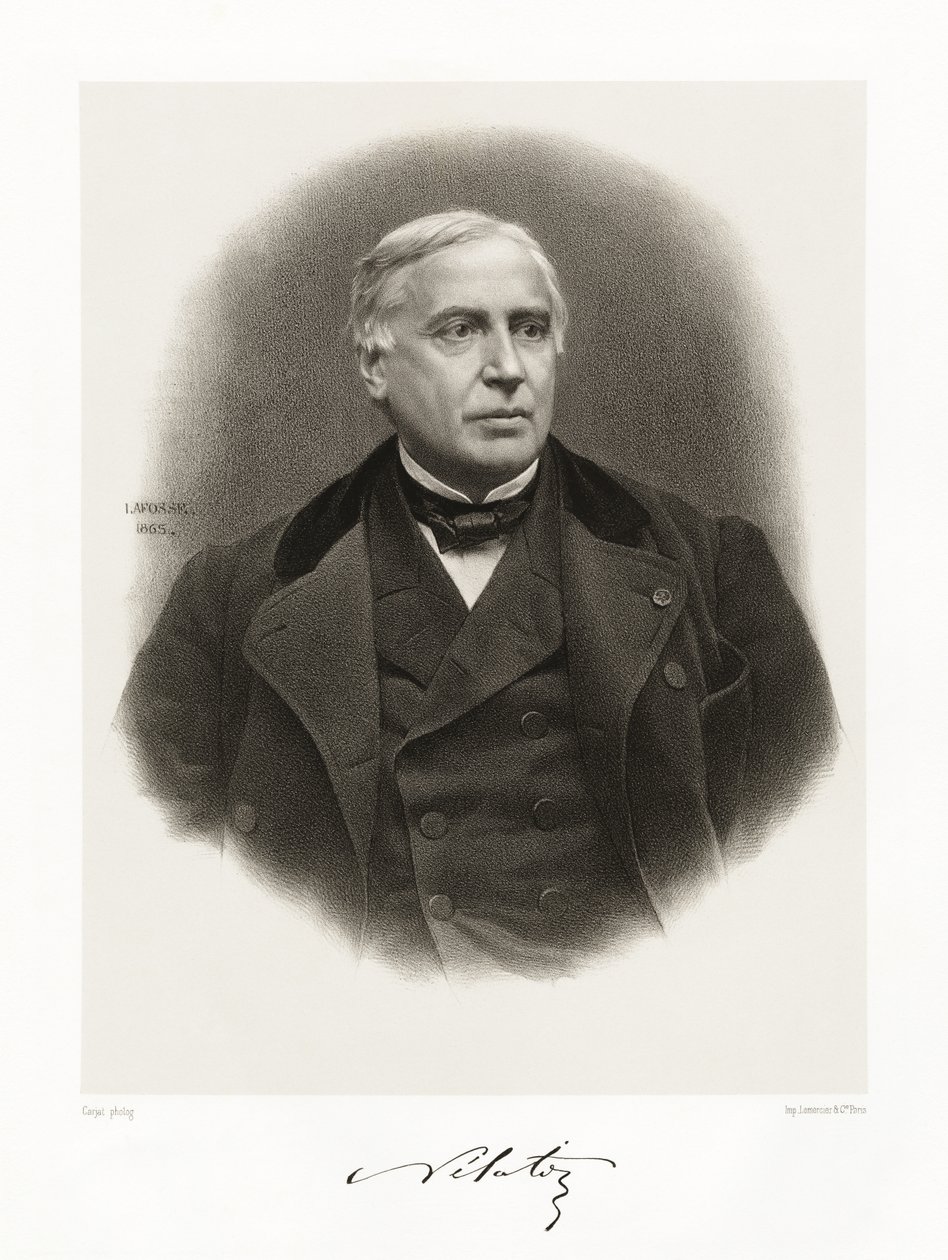 Auguste Nelaton, 1865-66 by Jean Baptiste Adolphe Lafosse