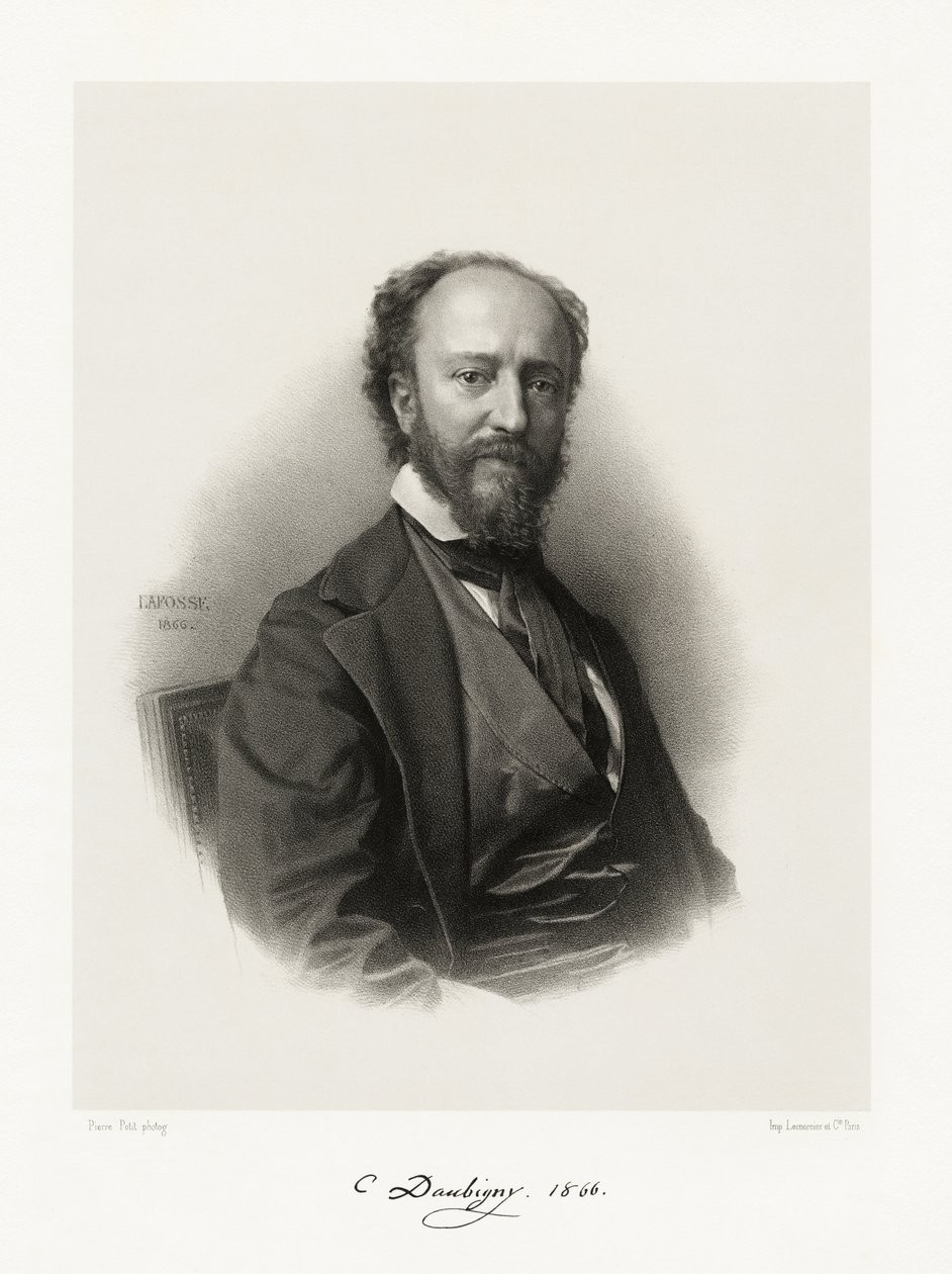 Charles François Daubigny, 1865-66 by Jean Baptiste Adolphe Lafosse